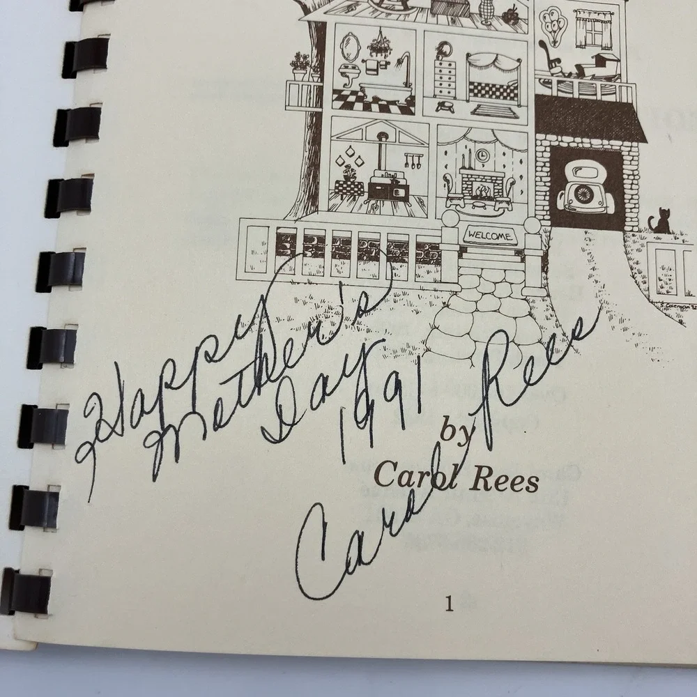 Vtg Hints for Upstairs Downstairs and All Around The House Carol Rees Homemaking